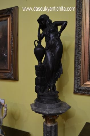 Statua in bronzo Rebecca XX secolo - Foto 4