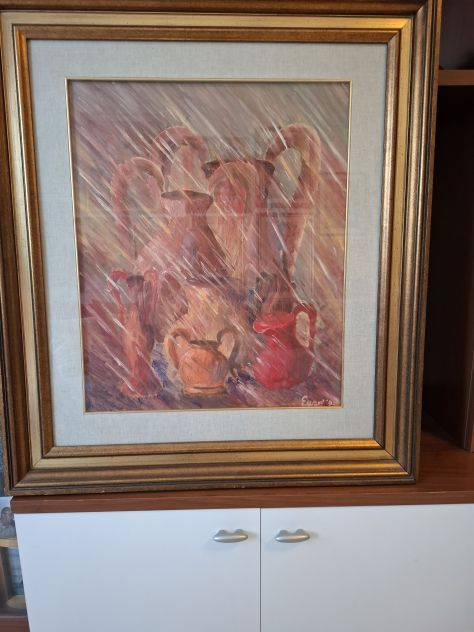 vendo quadri olio su tela mia prod.con cornici e vetri - Foto 5