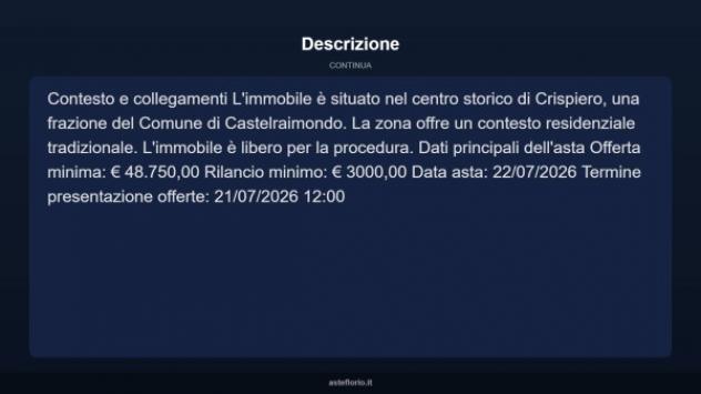 Immobile in asta di 76 m² in vendita a Castelraimondo - Foto 12