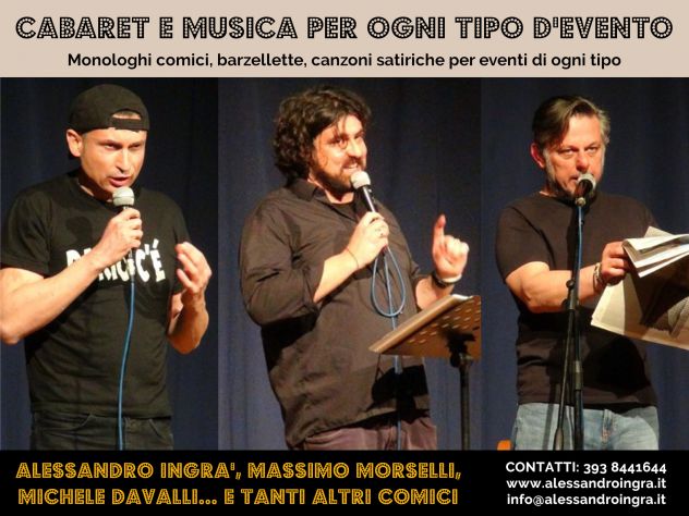 Attori comici per eventi a Pavia