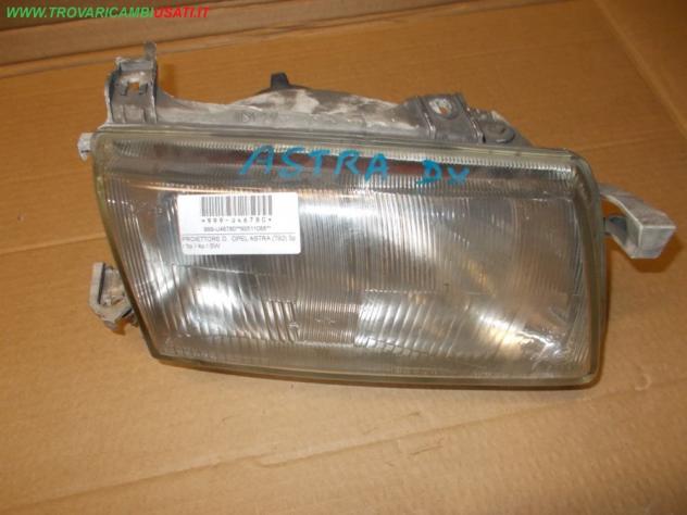 PROIETTORE D. OPEL ASTRA (T92) 3p / 5p / 4p / SW Parti elettriche Fanaleria Proiettori Proiettore ant. OPEL - ASTRA E - 01-11-1991 - 01-02-1998