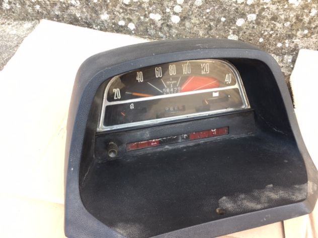 Quadro Strumenti / Strumentazione Contachilometri FIAT 241 / 242 Diesel EPOCA - Foto 3