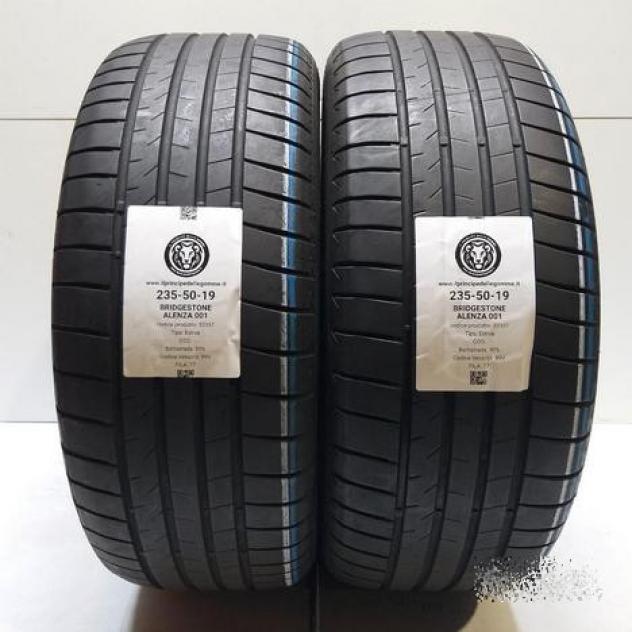 2 gomme 235 50 19 bridgestone a33357