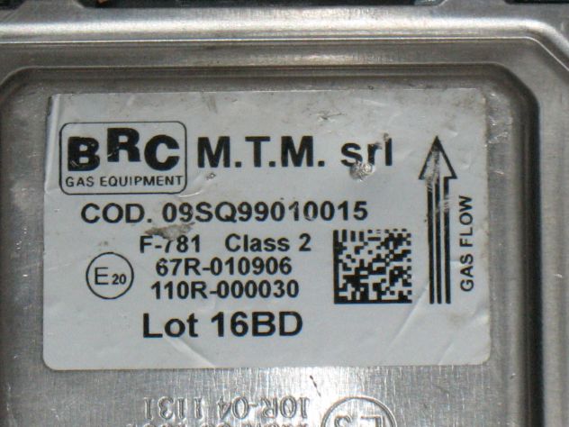 DE817030ECU CENTRALINA GAS GPL LPG BRC GFI EZ32 DE8170303G 67R010906 - Foto 3