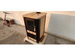 Termostufa ceramica alice  idro legna caldaia