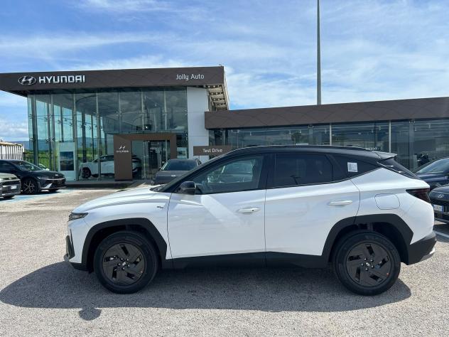 Hyundai Tucson Hybrid 1.6 HEV 2wd 239cv Dark Line Auto TASSO ZERO VERO - Foto 4