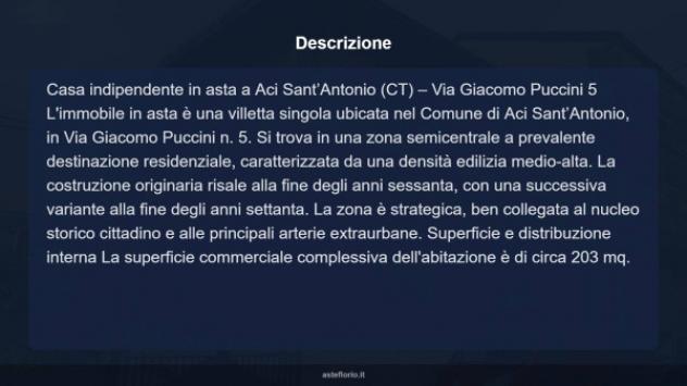 Immobile in asta di 203 m² con più di 5 locali e box auto in vendita a Aci Sant'Antonio - Foto 7