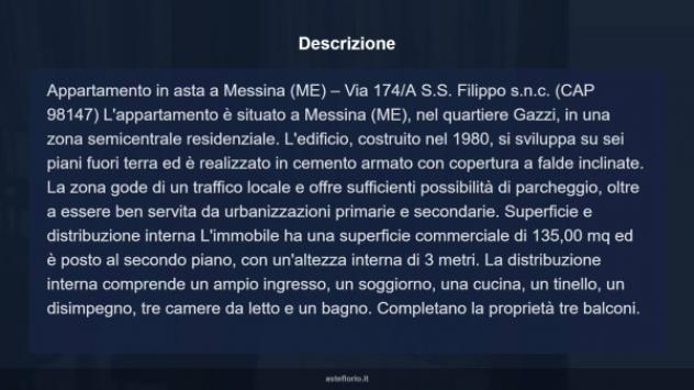Immobile in asta di 135 m² con più di 5 locali in vendita a Messina - Foto 10