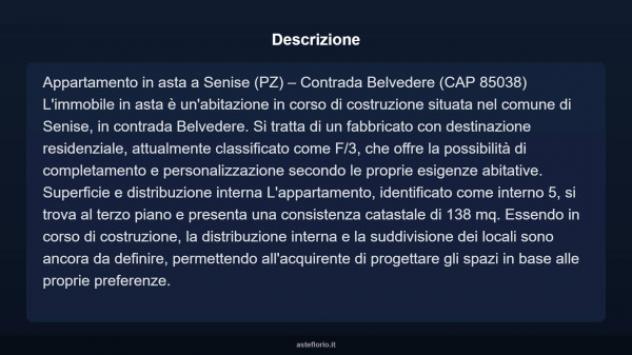 Immobile in asta di 138 m² in vendita a Senise - Foto 4
