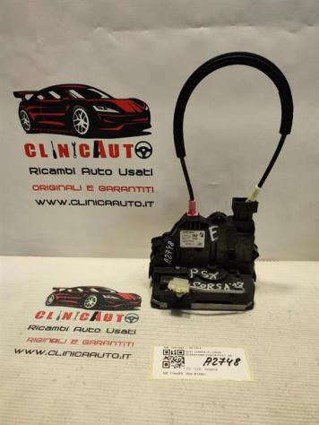 SERRATURA POSTERIORE SINISTRA OPEL Corsa E 3° Serie 13431842 (15)
