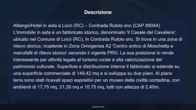 Immobile in asta di 149 m² in vendita a Locri - Foto 7