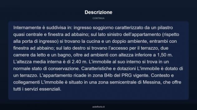 Immobile in asta di 129 m² con più di 5 locali in vendita a Messina - Foto 18