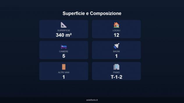 Immobile in asta di 340 m² con più di 5 locali in vendita a Monticelli Pavese - Foto 9