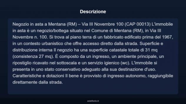 Immobile in asta di 31 m² in vendita a Mentana - Foto 4