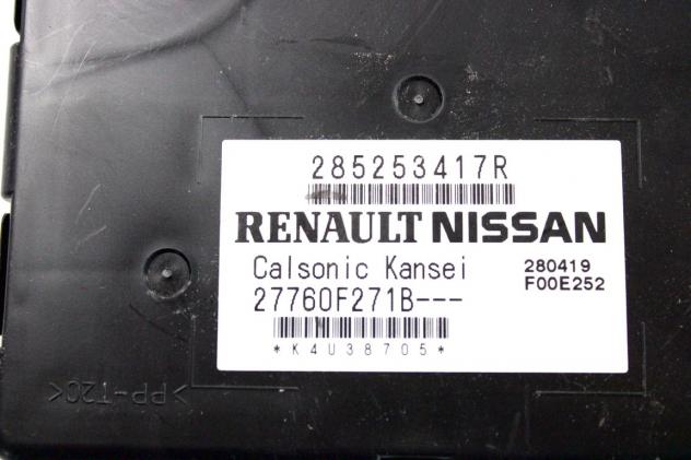 285253417R CENTRALINA MODULO CLIMATIZZATORE CLIMA A/C RENAULT CLIO 1.0 B 74KW 5M 5P (2020) RICAMBIO USATO - Foto 7