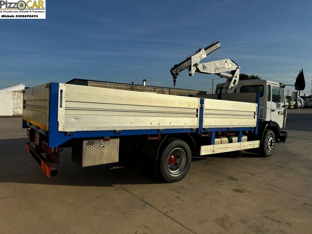 RENAULT MIDLINER 180 CASSONE E GRU PESCI P444 - Foto 6
