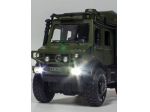Camper Caravan fuoristrada Green Unimog U4000 Ms 1:28 New XL