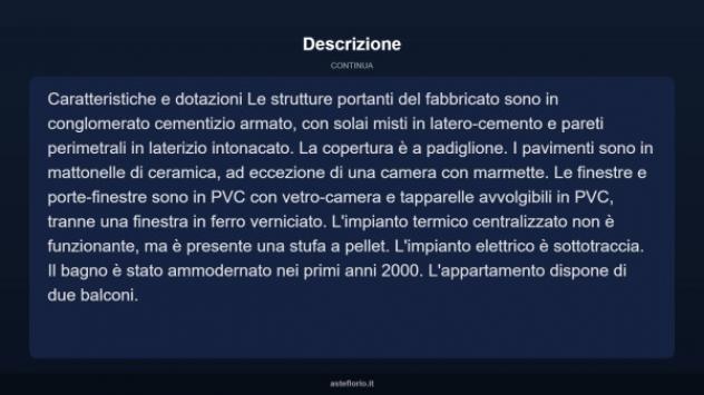 Immobile in asta di 100 m² con più di 5 locali e box auto in vendita a Fossombrone - Foto 15