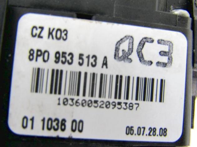 8P0953519A DEVIOLUCI AUDI A3 1.6 D 85K 6M 5P (2005) RICAMBIO USATO 8P0953513A - Foto 5