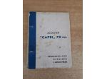 Catalogo ricambi e listino Garelli Scooter Capri 70 cc GR