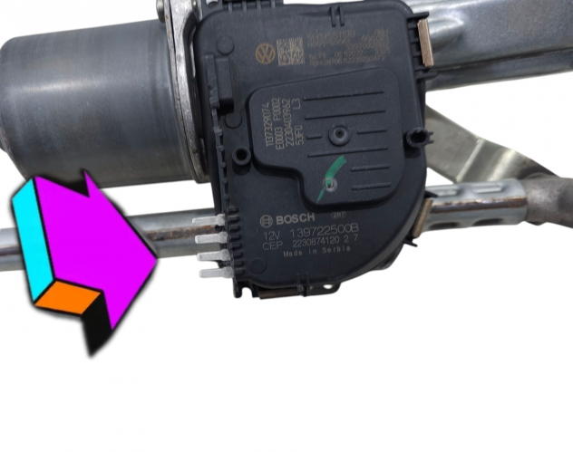 MOTORINO TERGI ANT COMPLETO DI TANDEM VOLKSWAGEN Golf Serie VIII 5H1955023C (19) - Foto 5