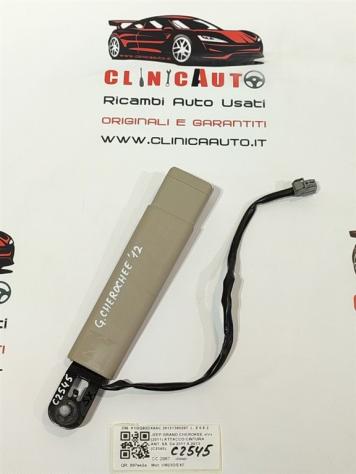 AGGANCIO CINTURA DI SICUREZZA ANT SX JEEP Grand Cherokee 4° Serie K1GQ92DX9AC 20121365297 VM23D/EXF (1121)