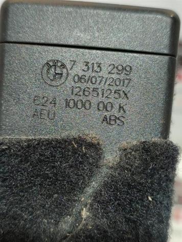 AGGANCIO CINTURA DI SICUREZZA ANT DX BMW X1 Serie (F48) 1265125X B47C20A (15) - Foto 3