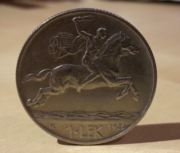 Albania, 1 lek 1926. - Foto 8