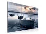 Quadro Con La Barche - Trittico - ARREDALACASA