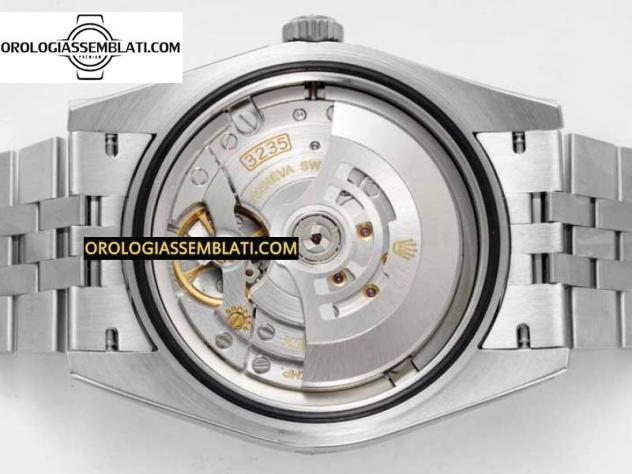 Replica Rolex DATEJUST 41 SS 1:1 MIGLIOR EDIZIONE 904L QUADRANTE BLU IN ACCIAIO SUL BRACCIALE SS JUBILEE 3235 V2 - Foto 5