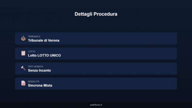 Immobile in asta di 169 m² con più di 5 locali in vendita a Verona - Foto 13