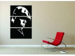 Quadro moderno The Notorious B.I.G. dipinto a mano