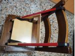 Rialzo sedia per bambini Stokke rossa