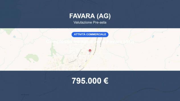 Immobile in asta di 3000 m² in vendita a Favara