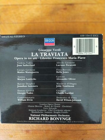 Verdi-La traviata Box Set 2cd+libretto - Foto 2