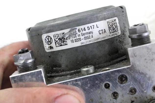 3Q0614517L CENTRALINA POMPA AGGREGATO ABS VOLKSWAGEN PASSAT SW 1.6 D 88KW AUT 5P (2015) RICAMBIO USATO 10.0220-0552.4 3Q0907379L 28.5154-2922.310.0916 - Foto 2