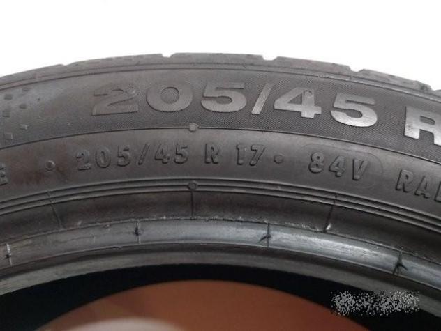 2 gomme 205 45 17 continental rft a7492 - Foto 6