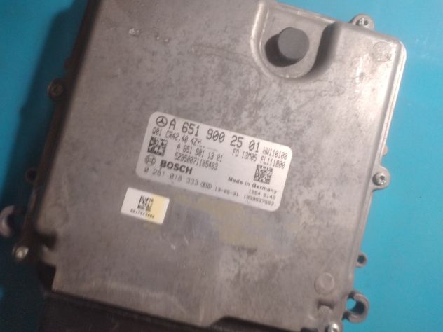 CENTRALINA MOTORE MERCEDES BENZ, BOSCH 0 281 018 333, 0281018333, A 651 900 25 0 - Foto 3