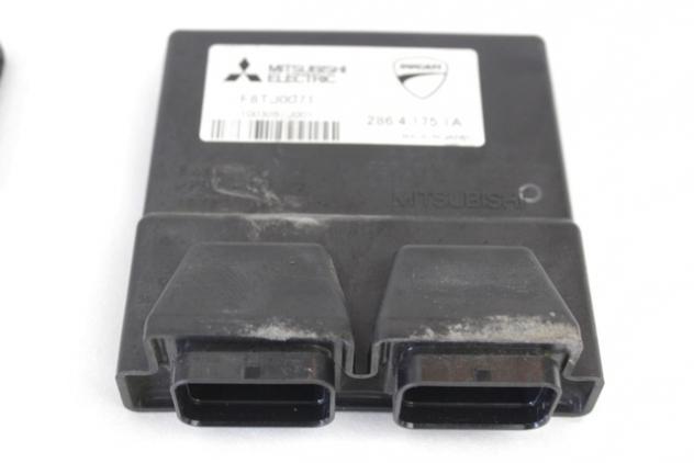TELAIO CON DOCUMENTI E KIT CHIAVE ACCENSIONE DUCATI MULTISTRADA 1200 S TOURING 2010 - 2012 47012034AK 28641751A FRAME WITH ECU KIT CON DIFETTI VEDI FO - Foto 9