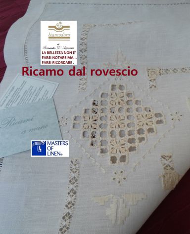 Ricamo fatto a mano , centri corsie contro mobili fasce strisce 2 modelli - Foto 8
