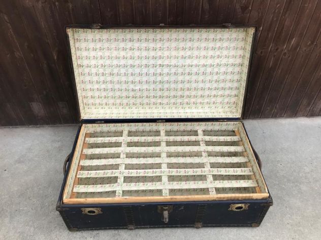 Baule vintage blu - Foto 2
