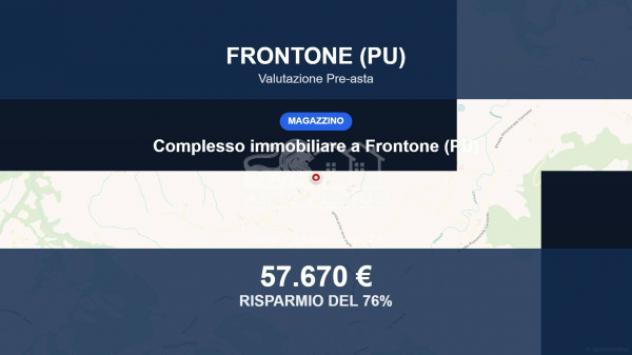 Immobile in asta di 303 m² in vendita a Frontone