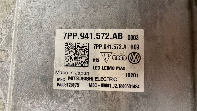 Centralina controllo fari LED Volkswagen Tiguan del 2018 (7PP941572AB) - Foto 3