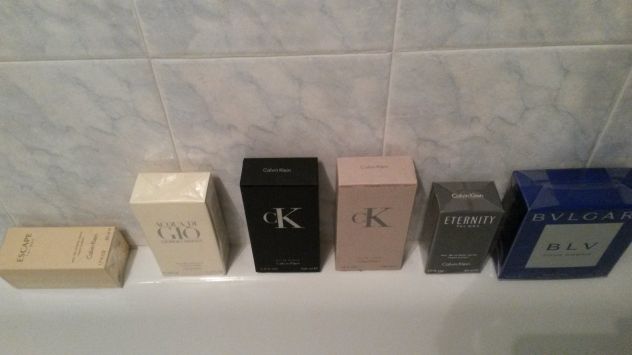 Profumi originali calvin Klein bulgari e tresor di lancome