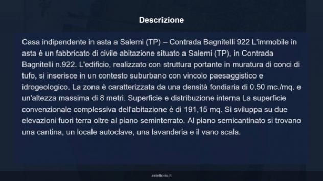 Immobile in asta di 191 m² in vendita a Salemi - Foto 13