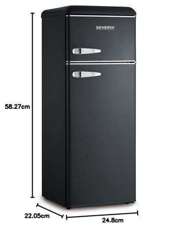 Frigo Severin nero - Foto 2