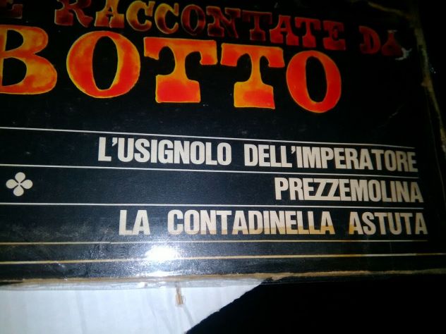 Le grandi fiabe raccontate da CICCIOBOTTO an 1965 - vinili 33 giri - Foto 7