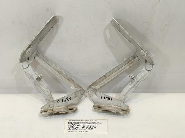 CERNIERE COFANO ANTERIORE DX E SX MERCEDES Sprinter 313 Serie 9067500021 9067500121 611981 (9805)