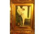 Quadro olio su tavola