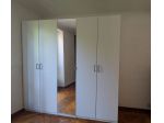 Armadio Ikea Pax 5 ante bianco con specchio